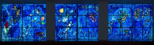 Chagall's windows at The Art Institute of Chicago