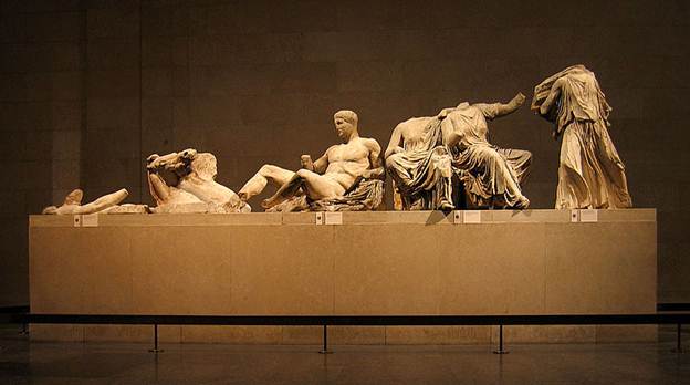 A few of the Elgin Marbles