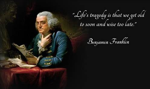 Franklin spoke,and we should listen.