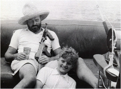 Description: http://www.pencilrevolution.com/wp-content/uploads/2014/06/Hemingway-fishing-with-a-gun.jpg