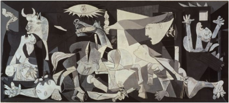 Description: https://upload.wikimedia.org/wikipedia/en/7/74/PicassoGuernica.jpg