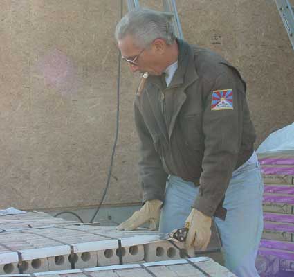 Al stacking bricks