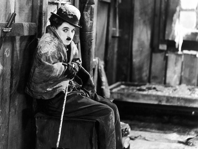 Chaplin’s personification of the Tramp