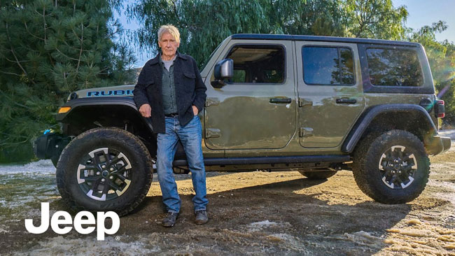 Harrison Ford and his Rubicon