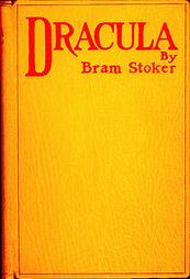 First edition cover of  Dracula 