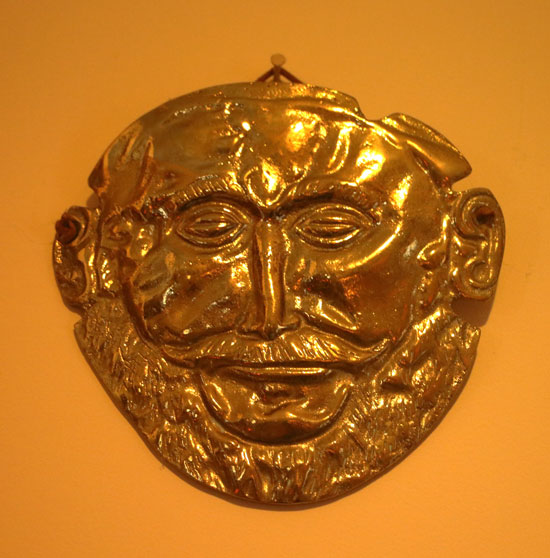 Agamemnon’s funeral mask