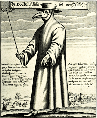 Description: Black Death Medieval Doctor