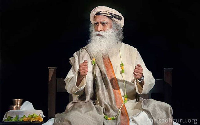 Sadhguru’s two-liner