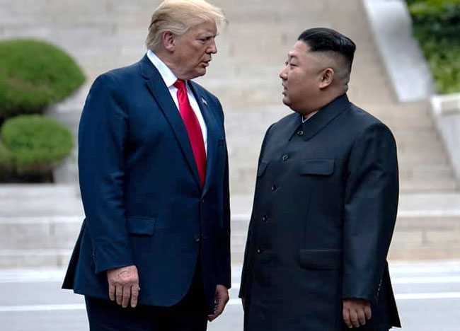 Trump and Kim Jong Un