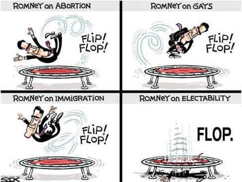  Romney Flip Flop 