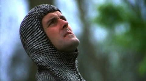 This is Cleese in Monty Python and the Holy Grail in 1975.