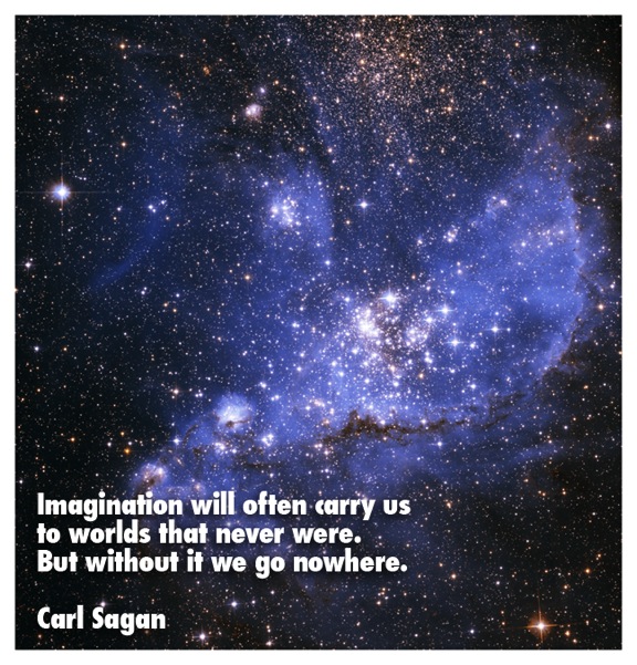 Sagan and imagination....