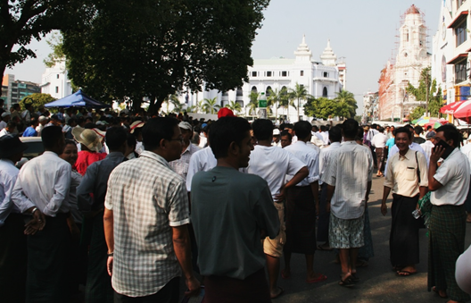 Rally in Burma