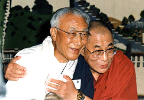 The Dalai Lama and Dr. Norbu