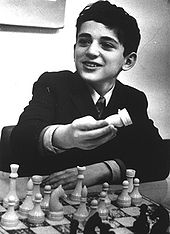 This is Kasparov playing at the age of 11. 