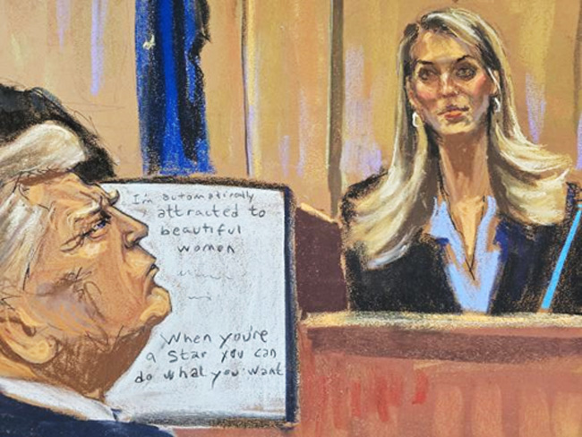 Hope Hicks testifying