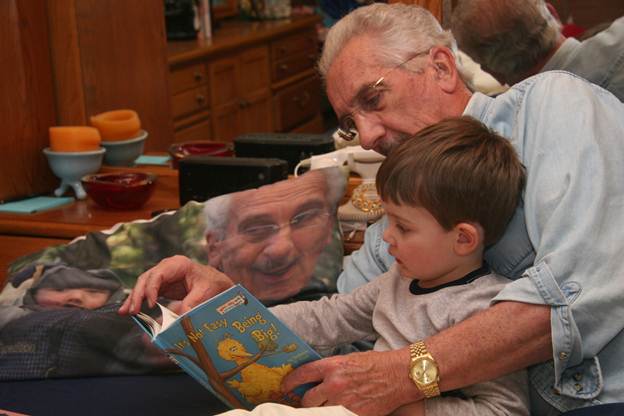 Al reading to Jack