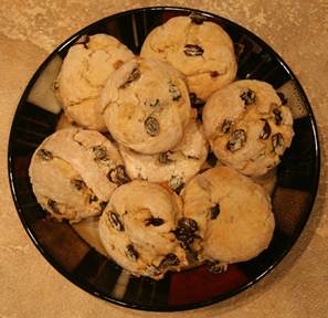 Fresh baked scones