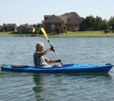 Al kayaking