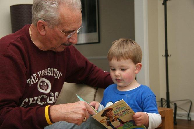 Jack and Al reading