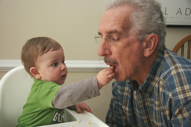 Jack feeding Al