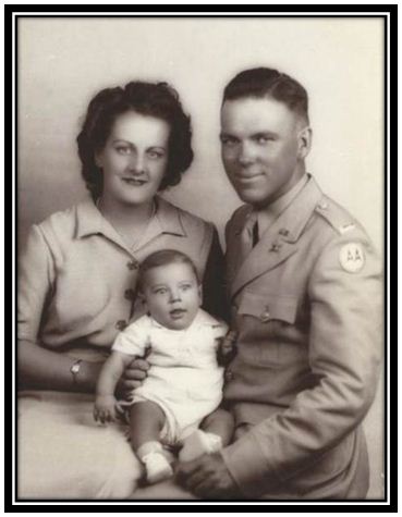Al as a child with his parents