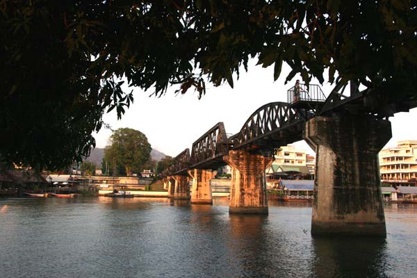 The bridge over the River Kwai