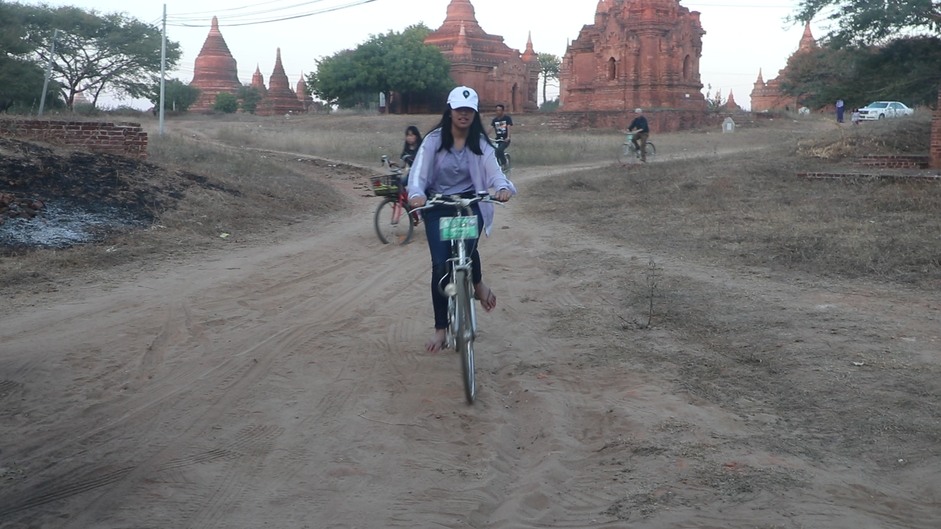 Biking in Bagan